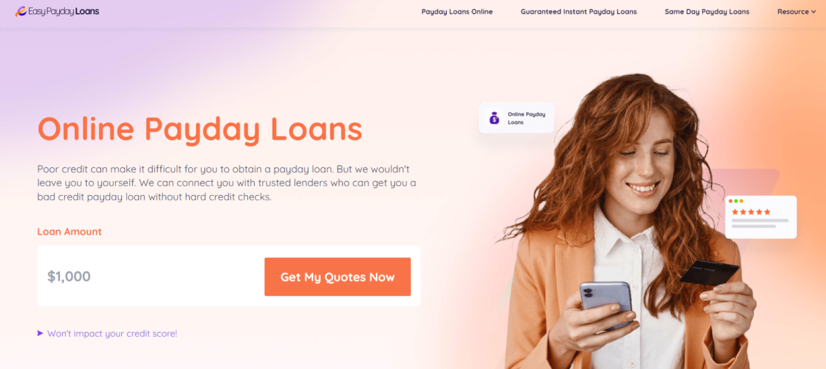5 Best Payday Loans for Bad Credit with Fast Approval4
