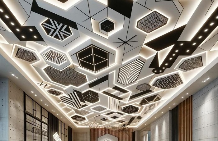 Geometric Pattern POP Design