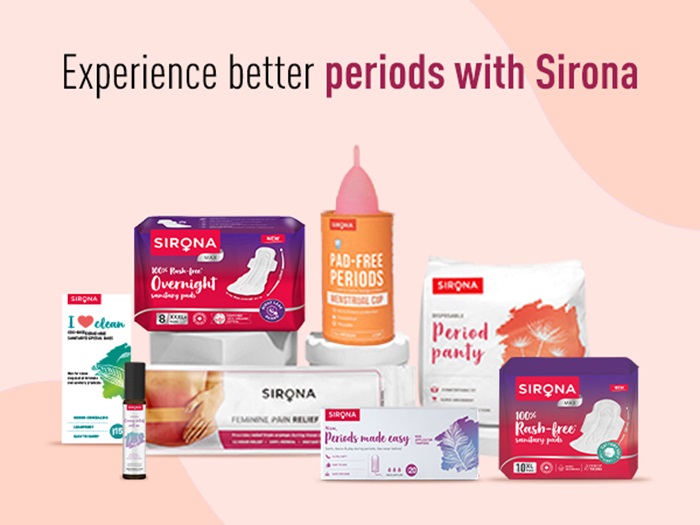 Sirona Biodegradable Sanitary Pads