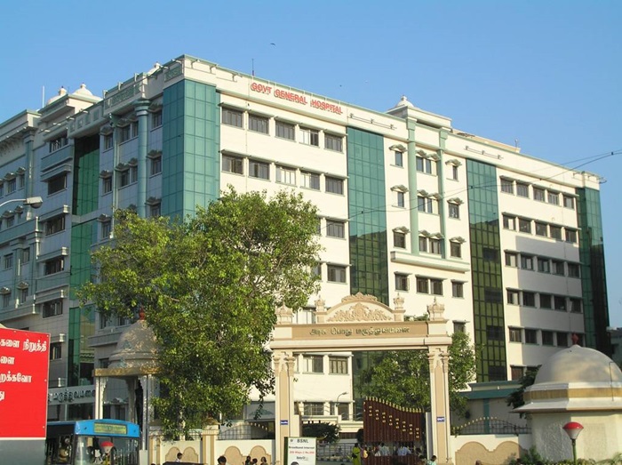 10. Rajiv Gandhi Government General Hospital Chennai