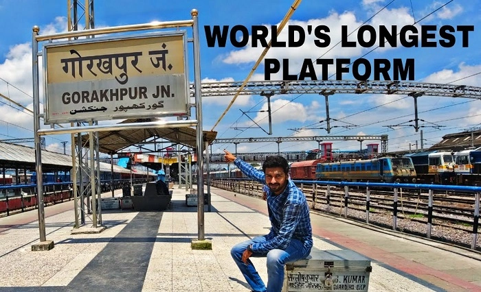 Gorakhpur Junction – 1355.40 meters 1