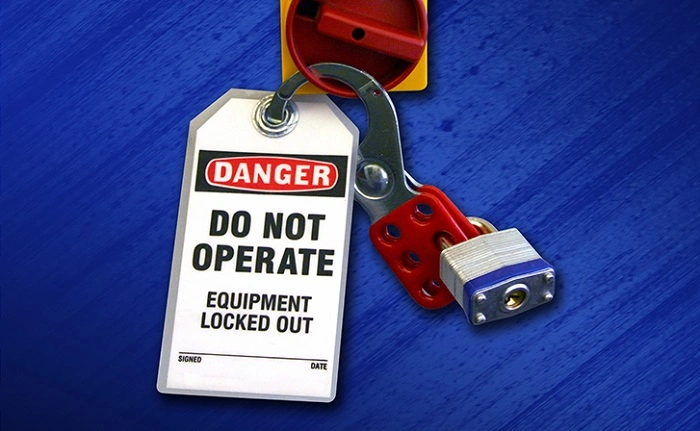 Lockout Tagout LOTO Safety Poster 1